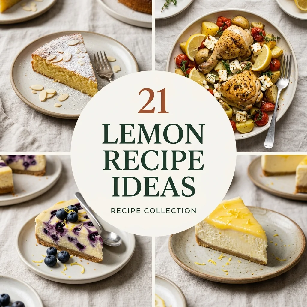 Lemon Recipe Ideas — 21 recipe ideas
