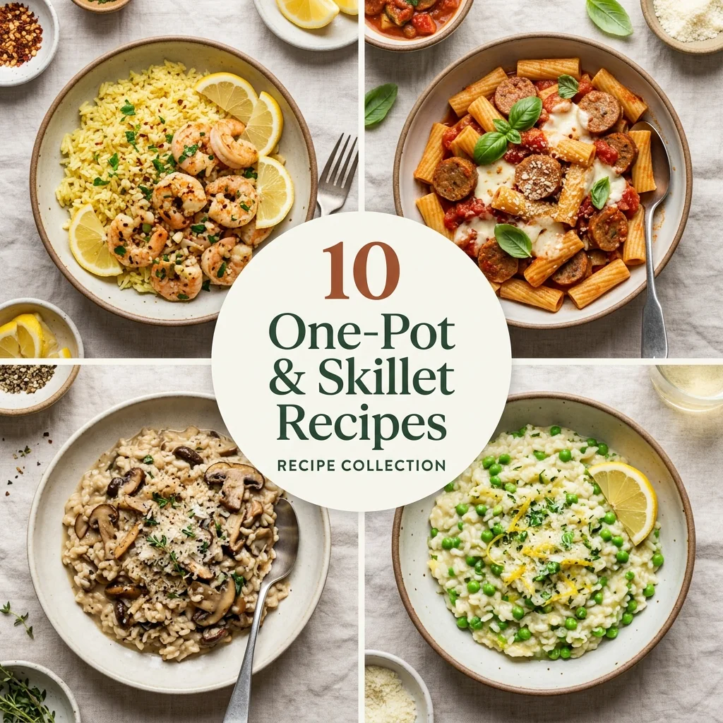 One-Pot & Skillet Recipes — 10 recipe ideas
