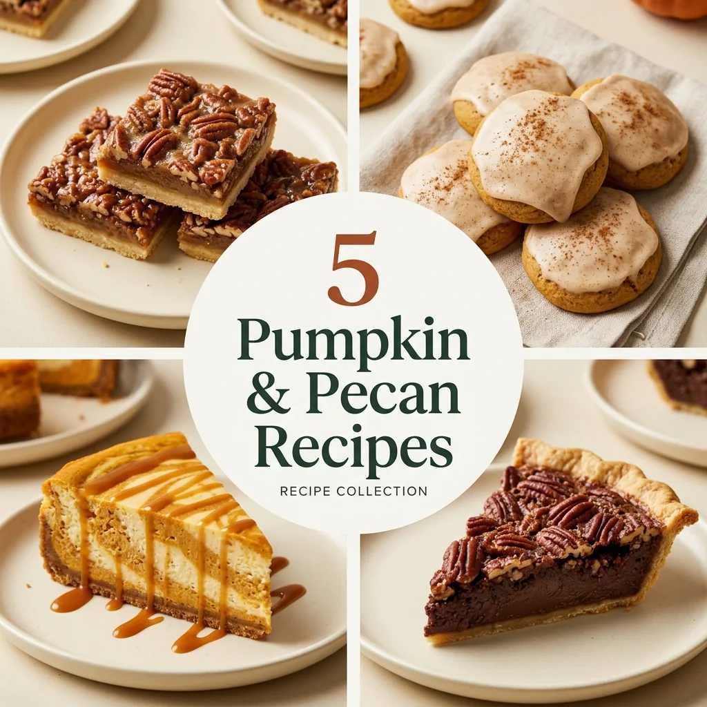 Pumpkin & Pecan Recipes — 5 recipe ideas